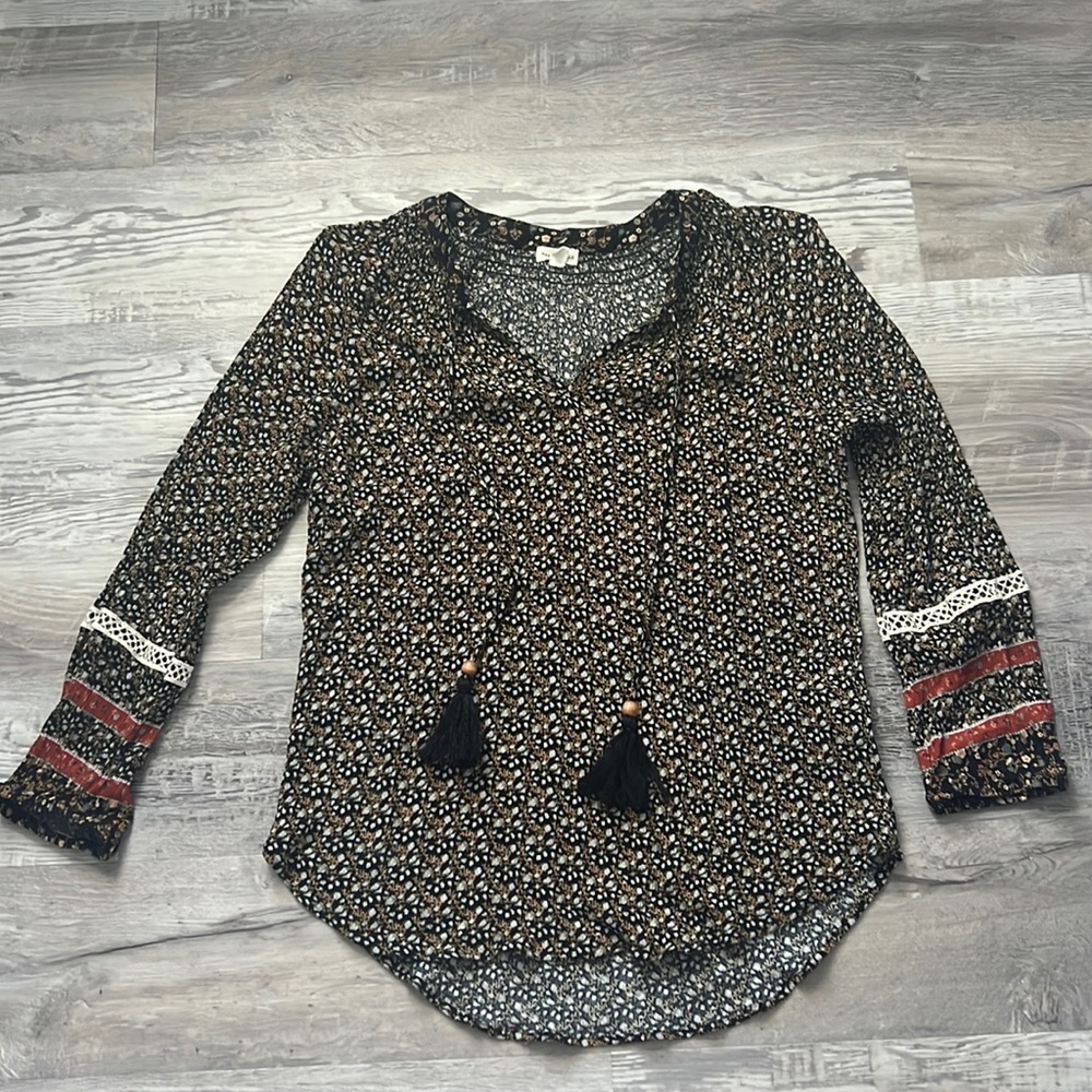 Print Ladies Top Size M